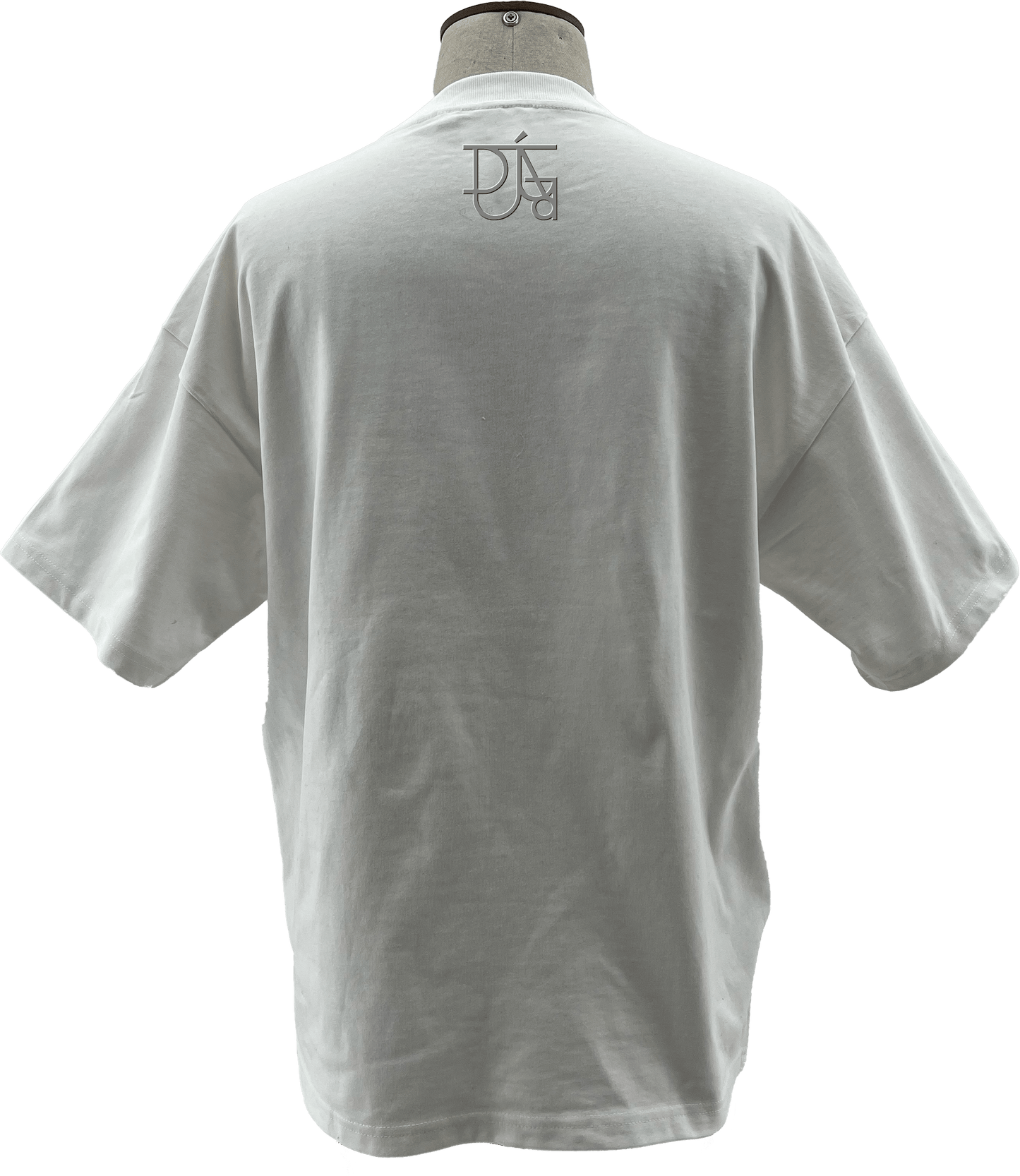 DIJÁGO LOGO-EMBROIDERED BOXY T-SHIRT