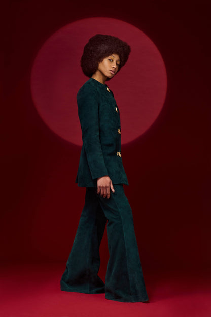 DIJÁGO LEATHER BLAZER