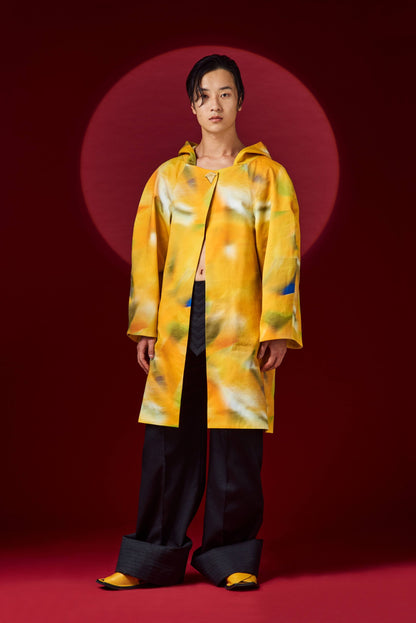 PRINTED HOODED JACKET