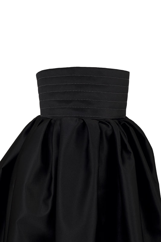 BURQA DRAPE MAXI SKIRT
