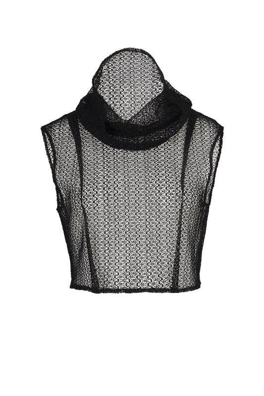 LACE HALTER TOP