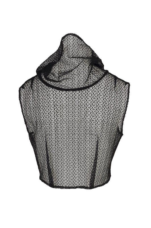 LACE HALTER TOP