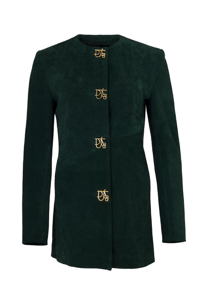DIJÁGO LEATHER BLAZER