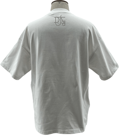 DIJÁGO LOGO-EMBROIDERED BOXY T-SHIRT